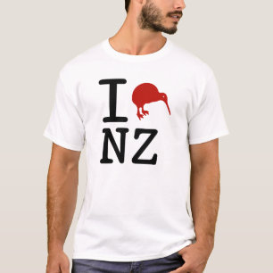 I Liebe-Neuseeland-Kiwi-T - Shirt