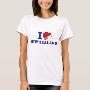 I Liebe Neuseeland T-Shirt