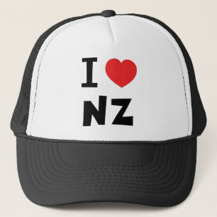 I Liebe Neuseeland Truckerkappe