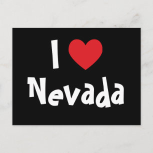 I Liebe Nevada Postkarte