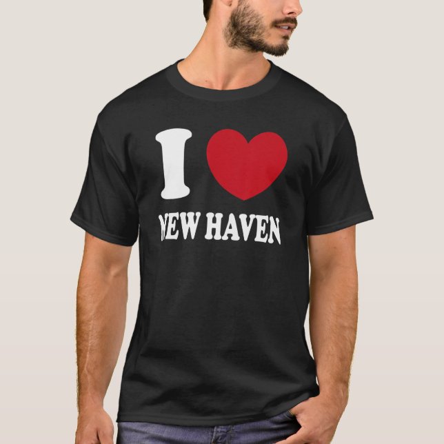 I Liebe New Haven T-Shirt (Vorderseite)
