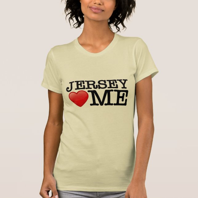 I Liebe New Jersey, NJ Lieben mir T-Shirt (Vorderseite)