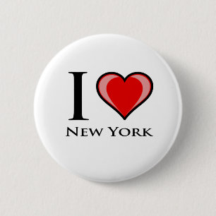 I Liebe New York Button