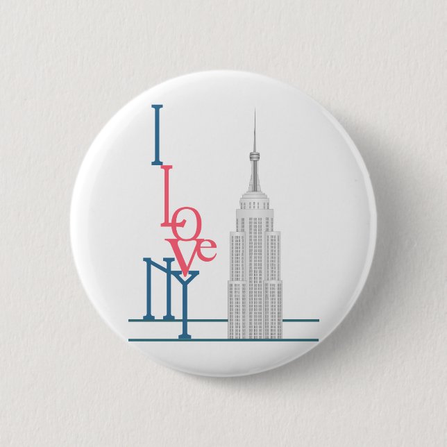 I Liebe New York Button (Vorderseite)
