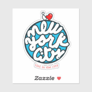 i Liebe New York City Aufkleber