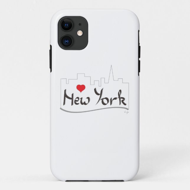 I Liebe New York, New York Case-Mate iPhone Hülle (Rückseite)