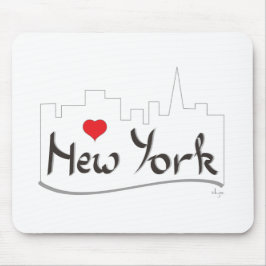 I Liebe New York, New York Mousepad