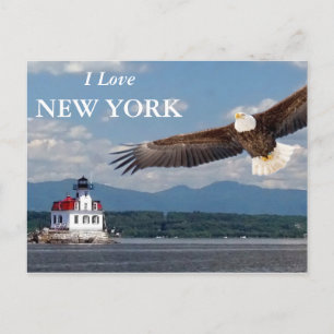 I Liebe New York Postkarte