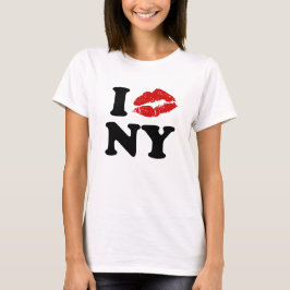 I Liebe New York | Roter Lipstick KissLips xxx T-Shirt