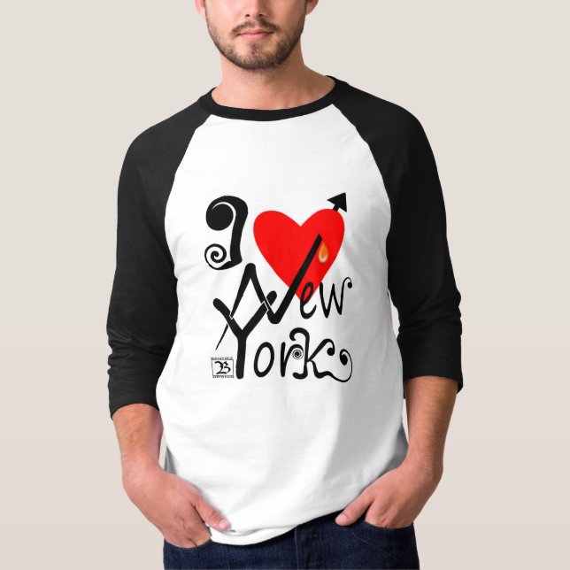 I LIEBE NEW YORK T-Shirt (Vorderseite)