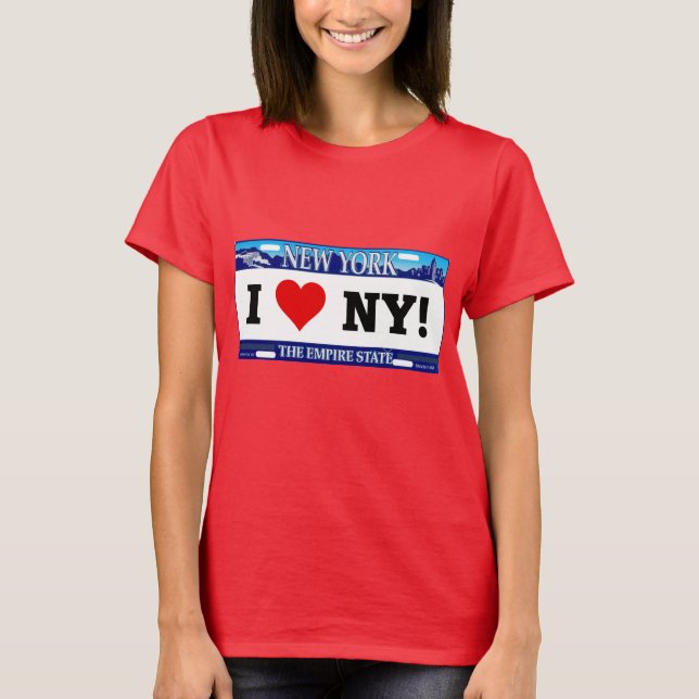 I Liebe New York T-Shirt (Vorderseite)