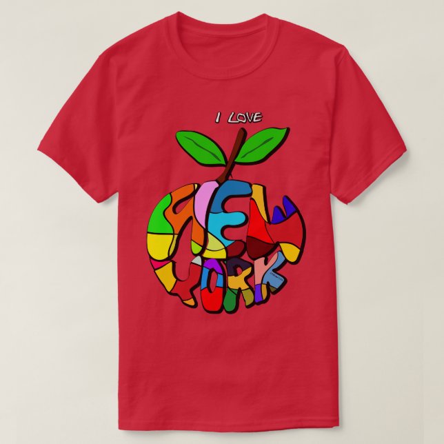 I Liebe New York T-Shirt (Design vorne)