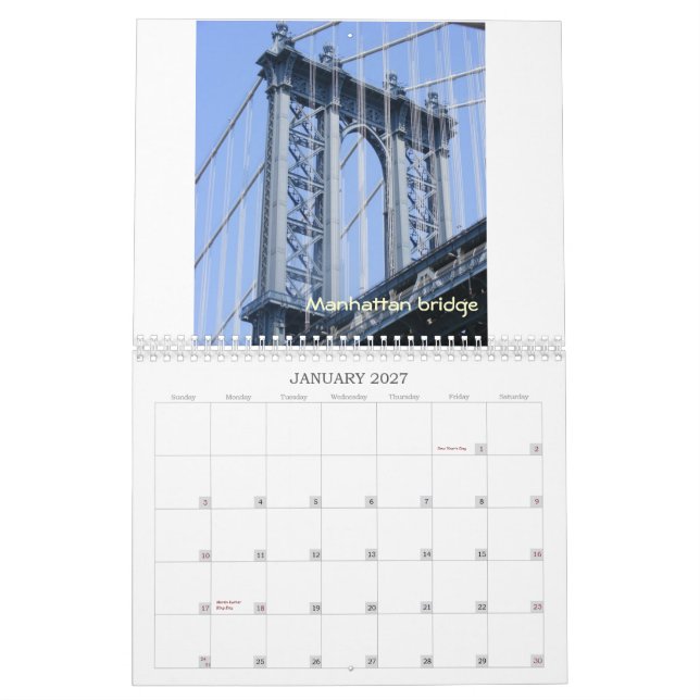 I Liebe-New- Yorkkalender Kalender (Jan 2027)
