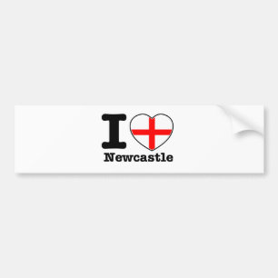 I Liebe Newcastle Autoaufkleber