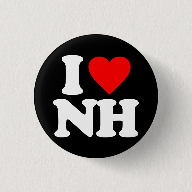 I LIEBE NH BUTTON (Vorderseite)