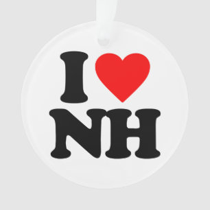 I LIEBE NH ORNAMENT