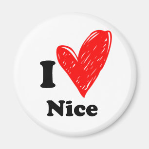 I Liebe Nice Magnet