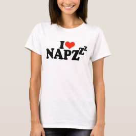 I Liebe Nickerchen - Funny Sprichwort T-Shirt