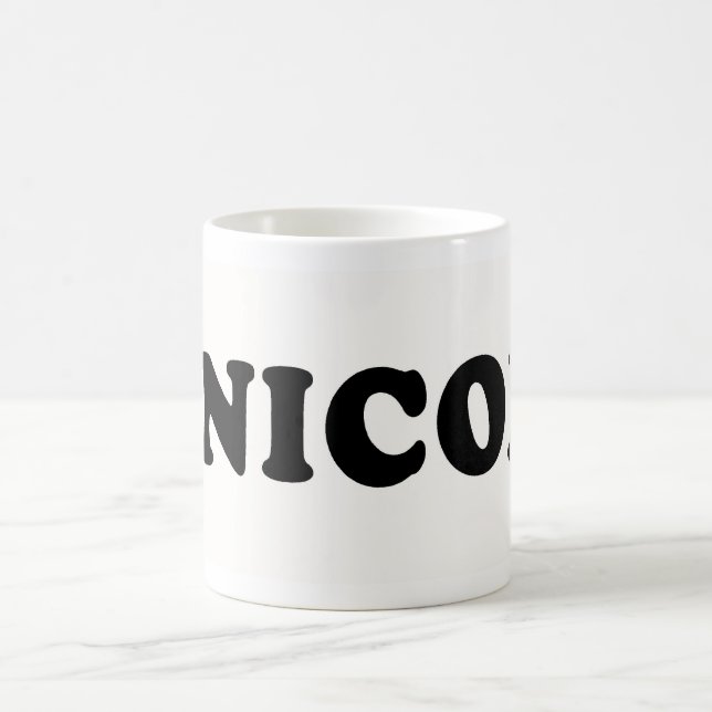 I LIEBE NICOLE KAFFEETASSE (Mittel)
