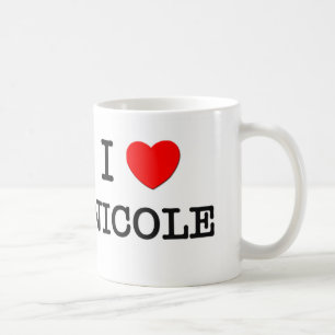 I Liebe Nicole Tasse