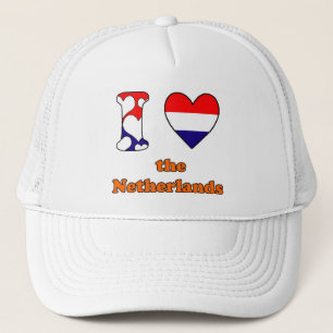I Liebe Niederlande Truckerkappe