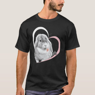 I Liebe Niedliches sonniges Kaninchen Sonnige Blum T-Shirt