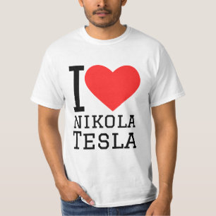 I Liebe Nikola Tesla T-Shirt