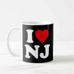 I Liebe Nj Heart New Jersey Kaffeetasse