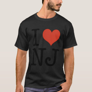 I Liebe Nj New Jersey USA T-Shirt