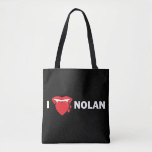 I Liebe Nolan Tasche (dunkel)