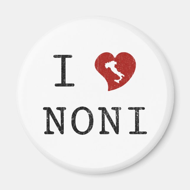 I Liebe Noni Magnet (Vorne)