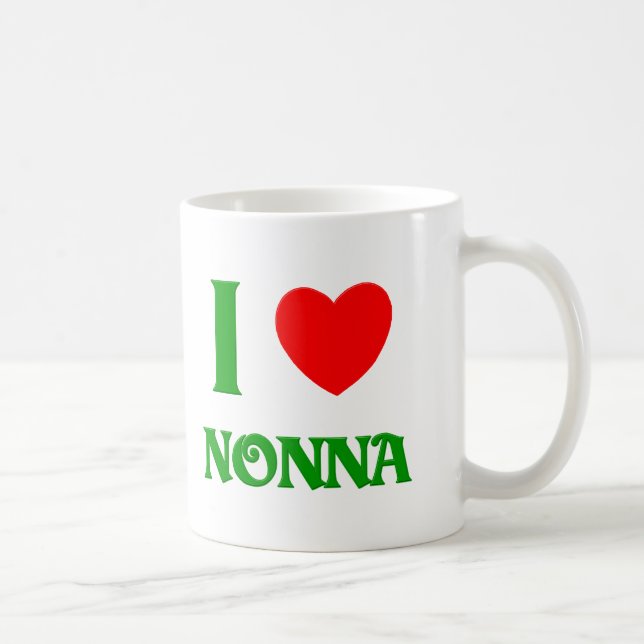 I Liebe Nonna Kaffeetasse (Rechts)