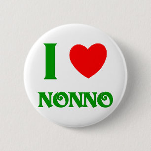 I Liebe Nonno Button