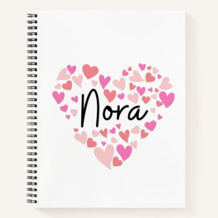 I Liebe Nora Notizbuch