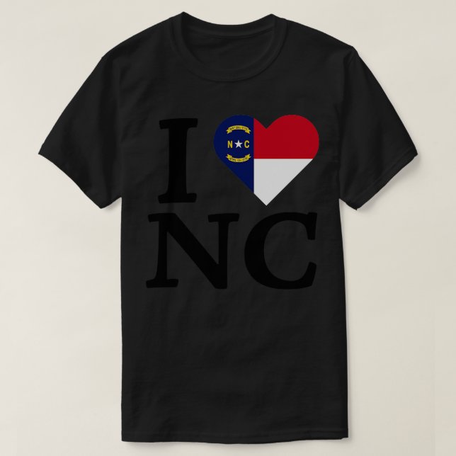 I Liebe Nord olina 1 T-Shirt (Design vorne)