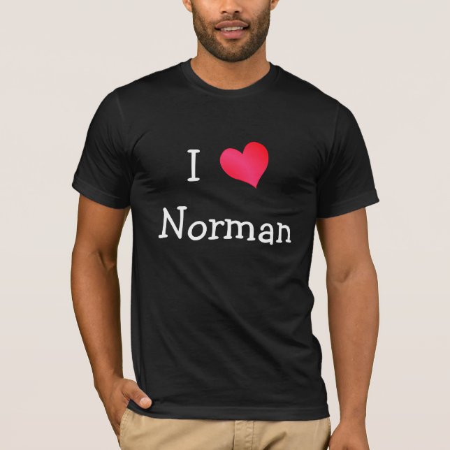 I Liebe Norman T-Shirt (Vorderseite)