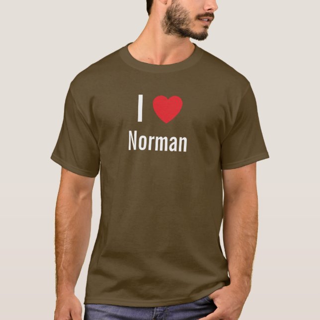 I Liebe Norman T-Shirt (Vorderseite)