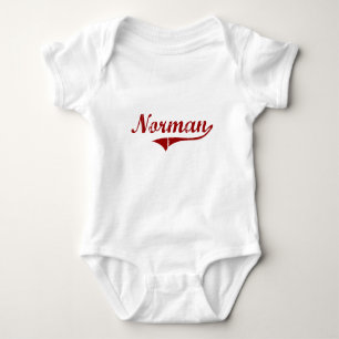 I Liebe-Normanne Oklahoma Baby Strampler