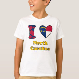 I Liebe North Carolina T-Shirt