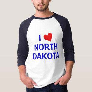 I Liebe North Dakota T-Shirt