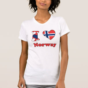 I Liebe Norwegen T-Shirt