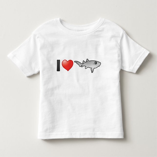 I Liebe Nurse Sharks Kleinkind T-shirt (Vorderseite)