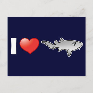 I Liebe Nurse Sharks Postkarte