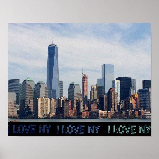 I LIEBE NY Poster (Vorne)