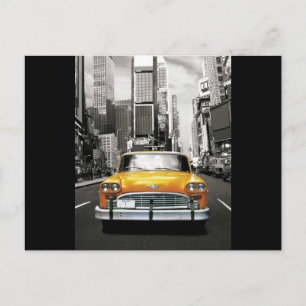 I Liebe NYC - New York Taxi Postkarte
