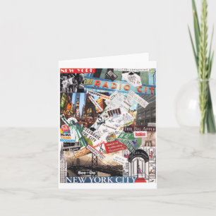 I Liebe NYC notecard Karte