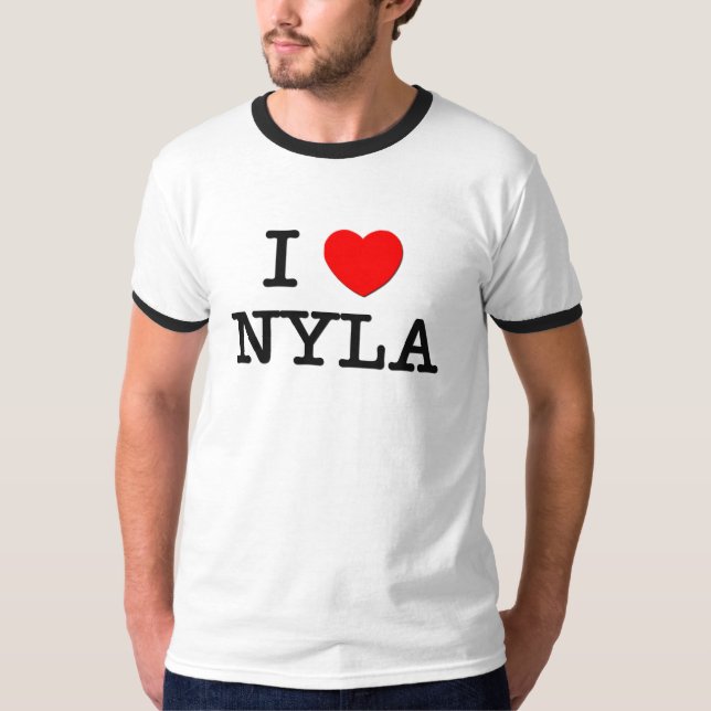 I Liebe Nyla T-Shirt (Vorderseite)