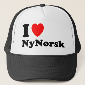 I Liebe Nynorsk Truckerkappe