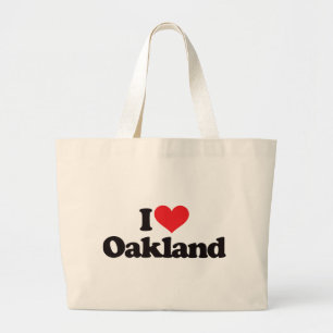 I Liebe Oakland Jumbo Stoffbeutel