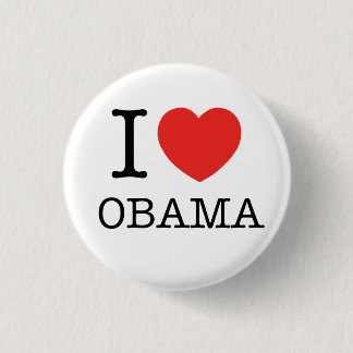 I Liebe Obama Button